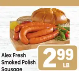 Tony’s Fresh Market Alex Fresh Smoked Polish Sausage offer