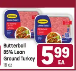 Tony’s Fresh Market Butterball 85% Lean Ground Turkey offer