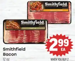 Tony’s Fresh Market Smithfield Bacon offer
