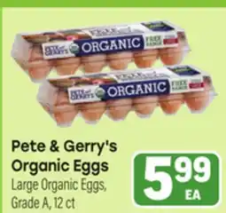Tony’s Fresh Market Pete & Gerry's Organic Eggs offer