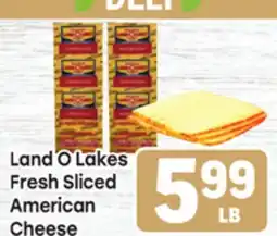 Tony’s Fresh Market Land O Lakes Fresh Sliced American Cheese offer
