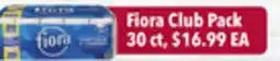 Tony’s Fresh Market Flora Club Pack offer