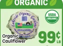 Tony’s Fresh Market Organic Cauliflower offer