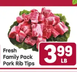 Tony’s Fresh Market Fresh Family Pack Pork Rib Tips offer