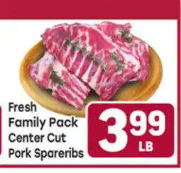Tony’s Fresh Market Fresh Family Pack Center Cut Pork Spareribs offer
