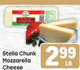 Tony’s Fresh Market Stella Chunk Mozzarella Cheese offer