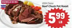 Tony’s Fresh Market USDA Choice Beef Chuck Pot Roast offer