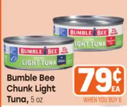 Tony’s Fresh Market Bumble Bee Chunk Light Tuna offer
