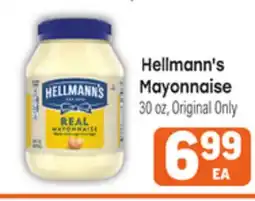 Tony’s Fresh Market Hellmann's Mayonnaise offer