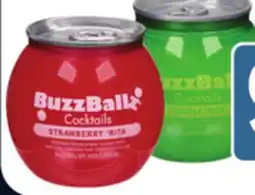 Tony’s Fresh Market BuzzBallz Cocktails offer