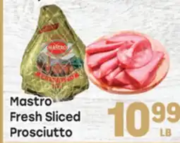 Tony’s Fresh Market Mastro Fresh Sliced Prosciutto offer