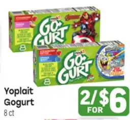 Tony’s Fresh Market Yoplait Gogurt offer