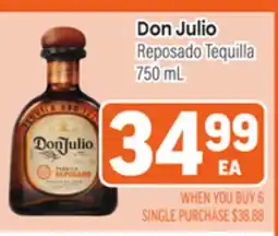 Tony’s Fresh Market Don Julio Reposado Tequila offer