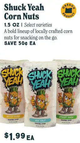 Market of Choice Shuck Yeah Corn Nuts offer