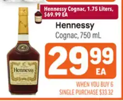 Tony’s Fresh Market Hennessy Cognac offer