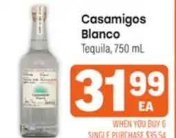 Tony’s Fresh Market Casamigos Blanco offer