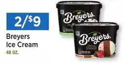 Heinen's Breyers Ice Cream offer