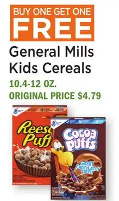 Heinen's General Mills Kids Cereals offer