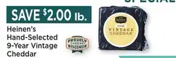 Heinen's Heinen's Hand-Selected 9-Year Vintage Cheddar offer