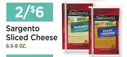 Heinen's Sargento Sliced Cheese offer