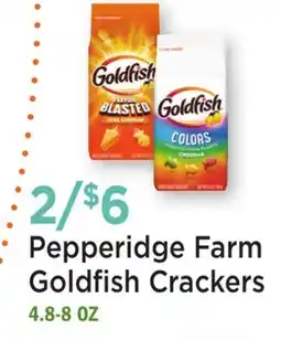 Heinen's Pepperidge Farm Goldfish Crackers offer