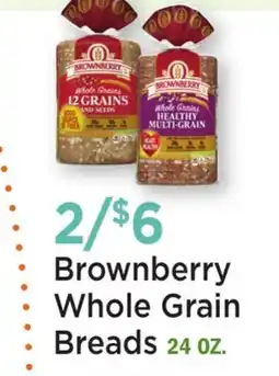 Heinen's Brownberry Whole Grain Breads offer