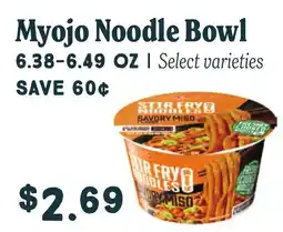 Market of Choice Myojo Noodle Bowl offer
