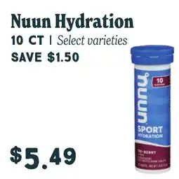Market of Choice Nuun Hydration offer