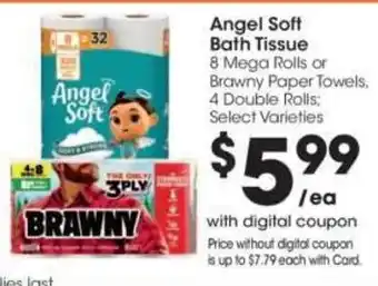 Angel Soft Bath Tissue