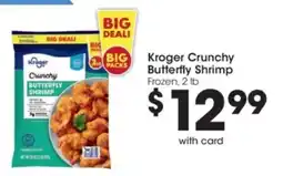 Kroger Kroger crunchy butterfly shrimp offer