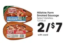 Kroger Hillshire Farm Smoked Sausage offer
