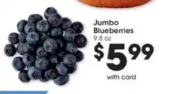 Kroger Jumbo Blueberries offer