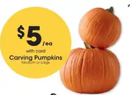 Kroger Carving Pumpkins offer