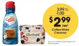 Kroger Coffee-Mate Creamer offer