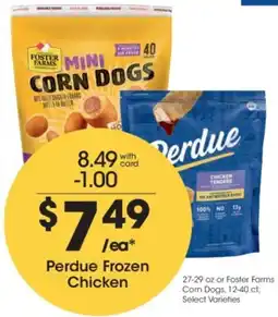 Kroger Perdue Frozen Chicken offer