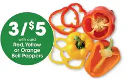 Kroger Red, Yellow or Orange Bell Peppers offer