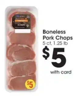 Kroger Boneless Pork Chops offer