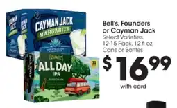 Kroger Bell's, Founders or Cayman Jack offer