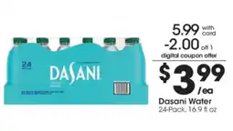 Kroger Dasani Water offer