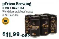 Market of Choice pFriem Brewing IPA offer