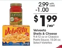 Kroger Velveeta Shells & Cheese offer