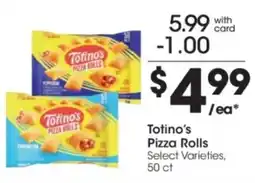 Kroger Totino's Pizza Rolls offer
