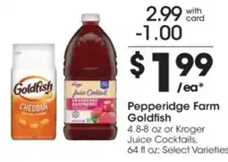 Kroger Pepperidge Farm Goldfish offer