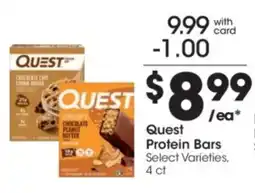 Kroger Quest Protein Bars offer