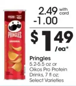 Kroger Pringles offer