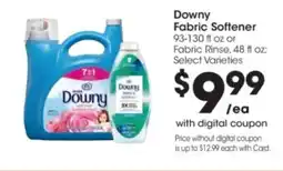 Kroger Downy Fabric Softener offer