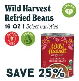 Market of Choice Wild Harvest refried beans offer