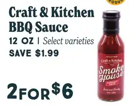 Market of Choice Craft & Kitchen BBQ Sauce offer