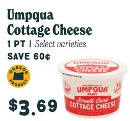 Market of Choice Umpqua Cottage Cheese offer