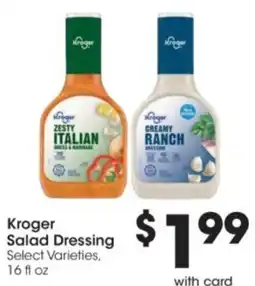 Kroger Kroger salad dressing offer